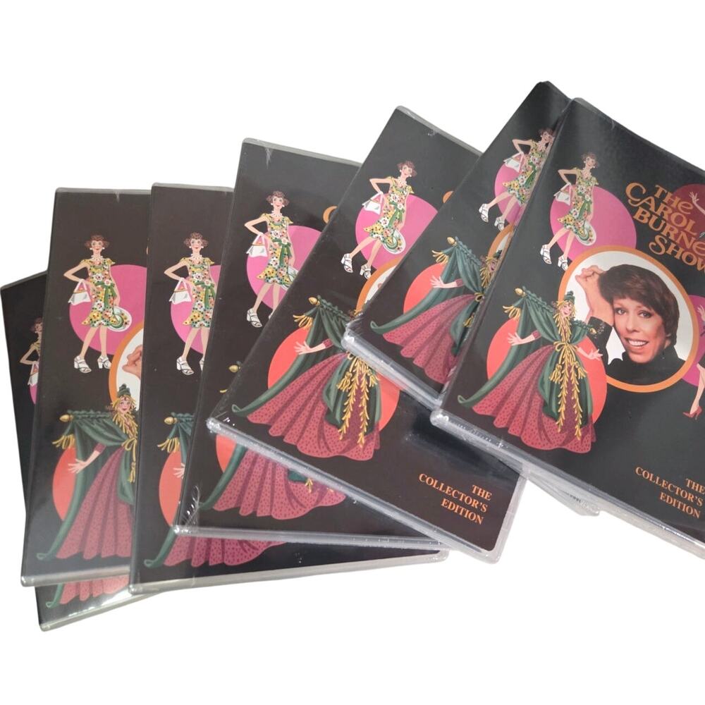 Lot 7 The Carol Burnett Show DVD Set Comedy Classic Betty White